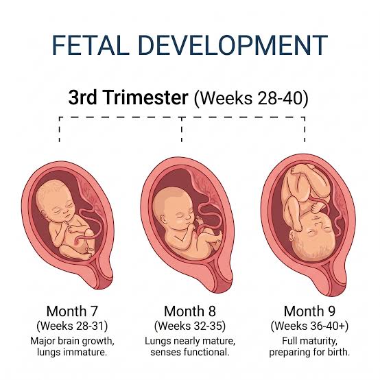 3rd Trimester (Weeks 28 - 40+)